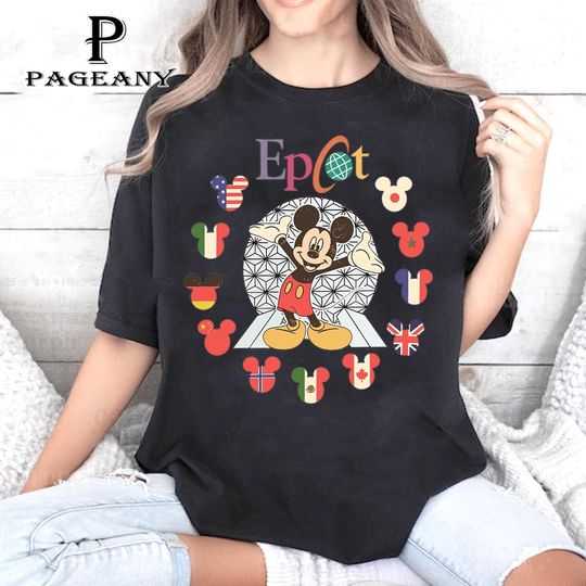 Disney Epcot World Traveler Shirt, Gifts for Friends, Family Vacation Gifts