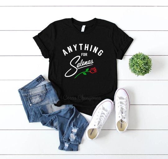 Selena Quintanilla Shirt, Selena Album T-Shirt, Black Unisex Fitting Selena Top, Selena Forever