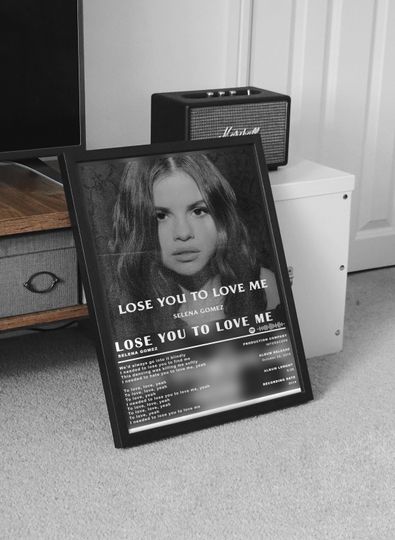 Selena Gomez Poster, Selena Gomez Print, Selena Gomez Gift Poster, Selena Gomez Album High Quality, Wall Decor,Digital Poster, Music Poster