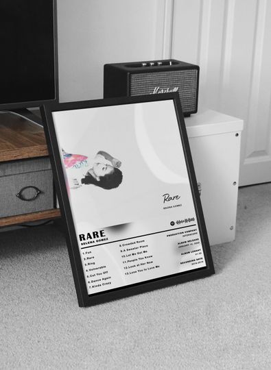 Selena Gomez Poster, Selena Gomez Print, Selena Gomez Gift Poster, Selena Gomez Album