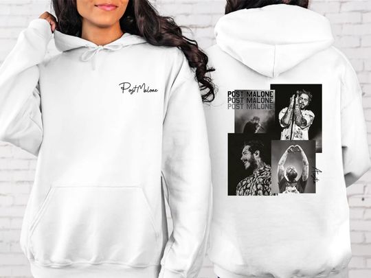 Post Malone Concert Hoodie, Post Malone Tour Hoodie, Hip Hop Hoodie