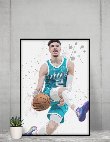 Lamelo Ball Poster Print, Wall Art Decor, Best Home Decor Gift