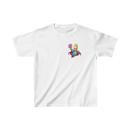 Homer Simpson Superman Costume T-shirt