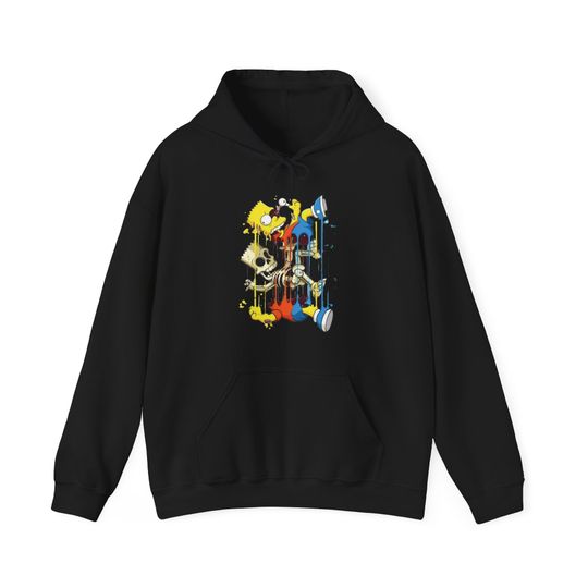 Bart Simpsons Graphic Unisex Hoodie