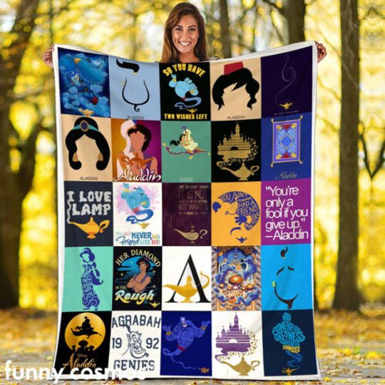Disney Aladdin Fleece Blanket