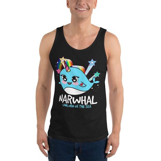 Narwhal Unicorn Of The Sea Gift Unisex Tank Top