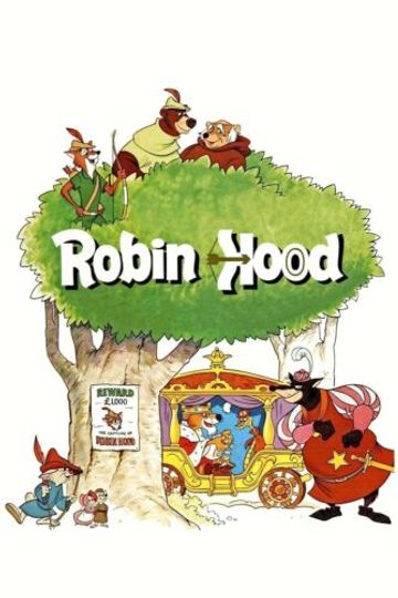 Disney Robin Hood (1973) Movie Poster