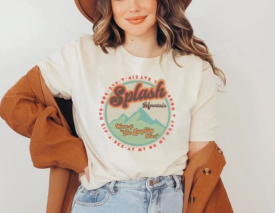 Disney Splash Mountain Shirt, Caroon Characters Shirt, Disney Family Trip