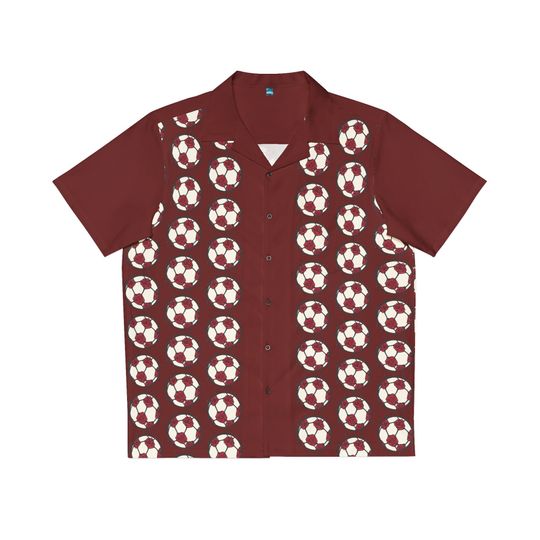 Ball of Thorns Hawaiian Shirt, Rockabilly Button-up, 1950s 1960s style