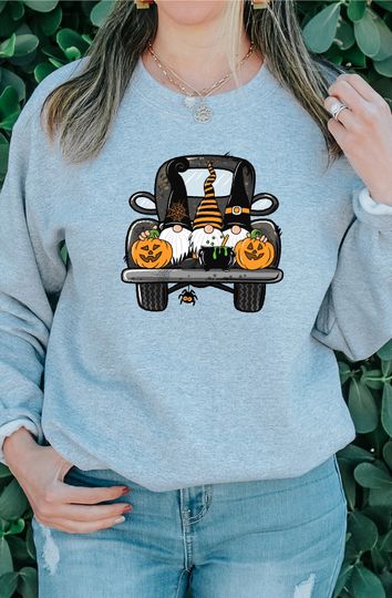 Discover Halloween Gnomes Sweatshirt, Halloween Shirt