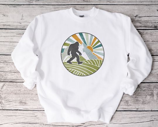 Discover Bigfoot Sweatshirt, Bigfoot Shirt, Sasquatch Sweatshirt