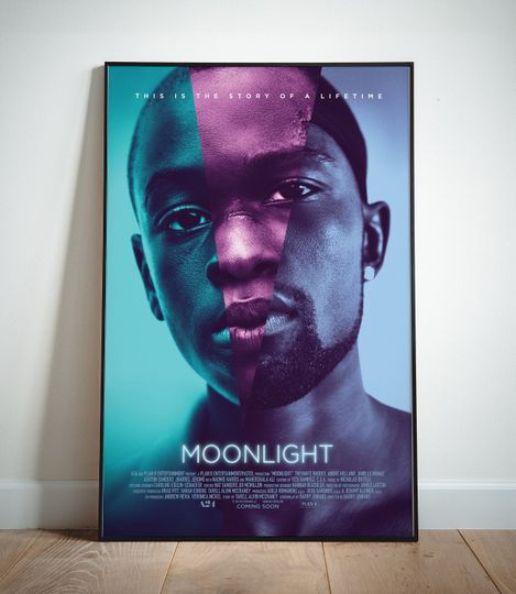 Discover Moonlight Movie Poster, Wall Decor Poster