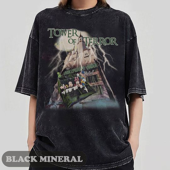 Retro Mickey And Friends Tower Of Terror Shirt, Mickey And Friends Shirt, Disneyworld Shirts, Disney Shirt