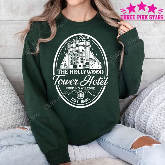 The Hollywood Tower Hotel Sweatshirt, Tower of Terror Sweatshirt
