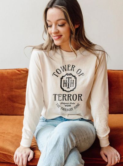Tower Of Terror Comfort Colors Unisex Garment-dyed Long Sleeve T-Shirt
