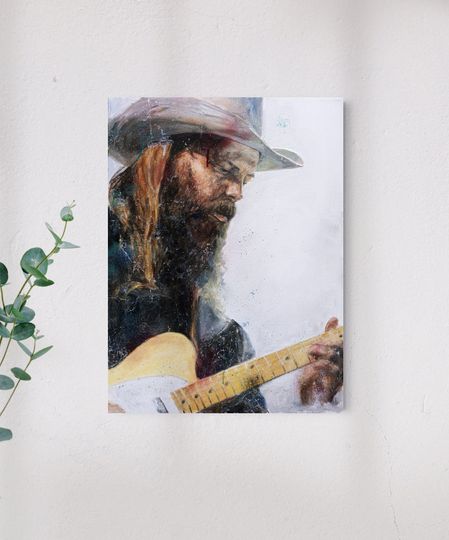 Chris Stapleton Poster, Home Decorf
