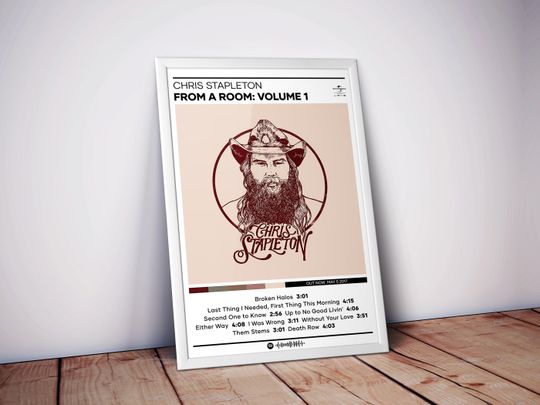 Chris Stapleton Poster, Home Decorf