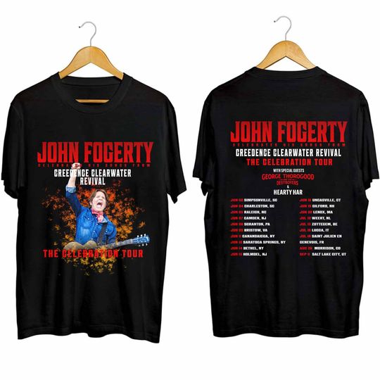 John Fogerty The Celebration Tour 2024 Shirt, John Fogerty Fan Shirt
