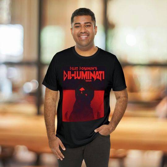 UNISEX Diljit Dosanjh 2024 Dil-Luminati Tour T-Shirt, Diljit T-Shirt, Diljit 2024 Concert Shirt