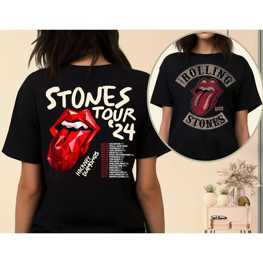 Vintage The Rolling Stones Tour 78 Rock Music Band T-Shirt, The Rolling Stones Sweatshirt, Gift for Women, Men