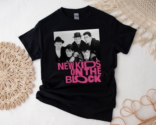 NKOT Block Vintage Shirt, NK on The Block T-shirt, NKOT Block 2024 Concert Tshirt