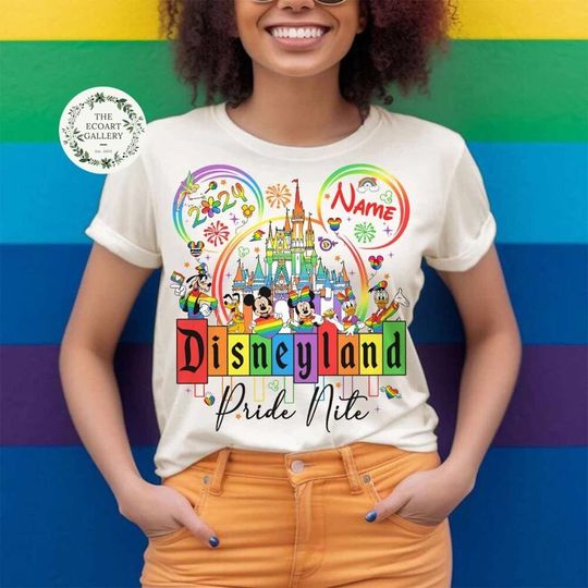 Personalized Disneyland Pride nite Mickey and friends LGBT 2024 Shirt