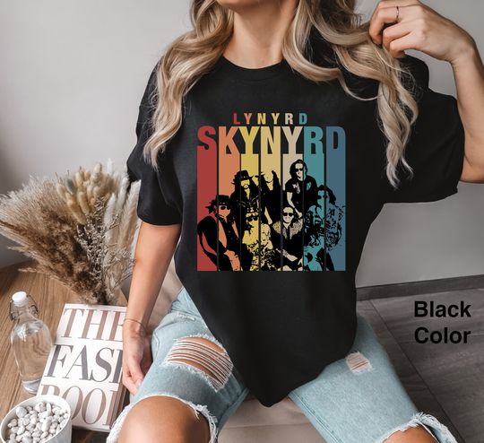 Lynyrd Skynyrd Retro Vintage  T-Shirt, Funny Lynyrd Skynyrd