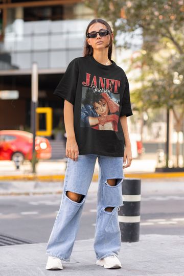 janet jackson homage t-shirt