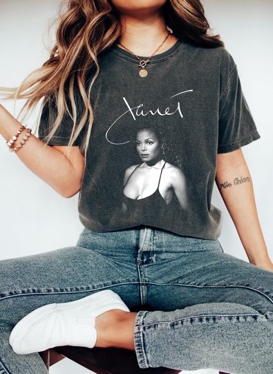 Janet jackson 90's shirt, Janet jackson fan shirt, Janet Jackson Shirt, Janet jackson  Shirt Music, Fan shirt