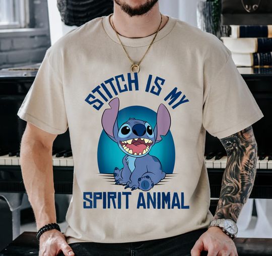 Discover Disney Stitch Cute Lilo And Stitch Shirt, Spirit Animal Stitch Shirt