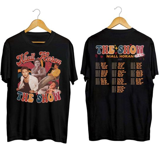 Niall Horan The Show Live On Tour 2024 Png, Niall Horan 2024 Concert Png, Niall Horan Fan Png, The Show Live On Tour 2024