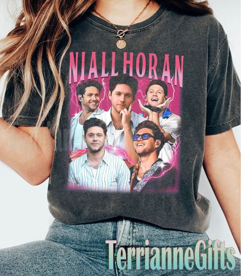 Niall Horan 90s Vintage Shirt, Niall Horan 2024 Tour Shirt, The Show Live On Tour Fan Gift