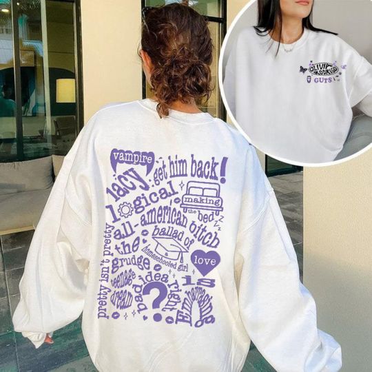 Olivia Rodrigo Guts Tour 2024 Shirt, The Guts World Tour 2024, Olivia Rodrigo Shirt, Olivia Rodrigo Sweater, Guts Tour 2024 Shirt