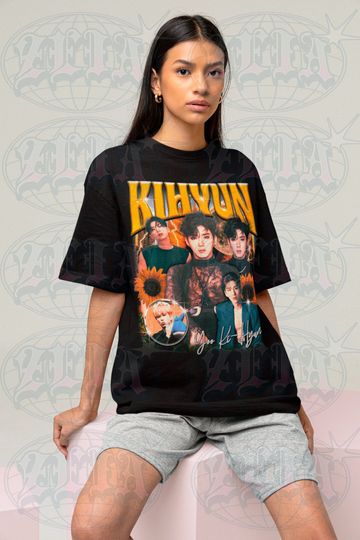 Monsta X Kihyun T-shirt - Monsta X Shirt - Kpop Shirt - Kpop Merch