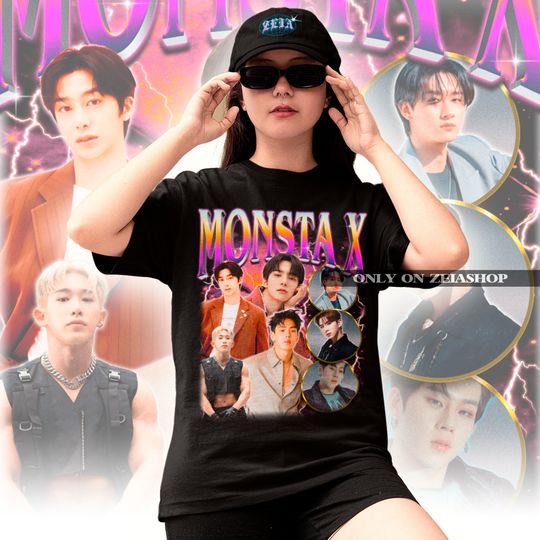 Monsta X Shirt - Kpop Shirt - Kpop Merch