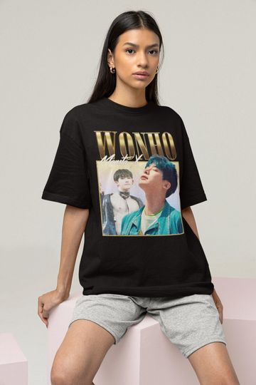 Monsta X Wonho T-shirt - Monsta X Shirt - Kpop Shirt - Kpop Merch