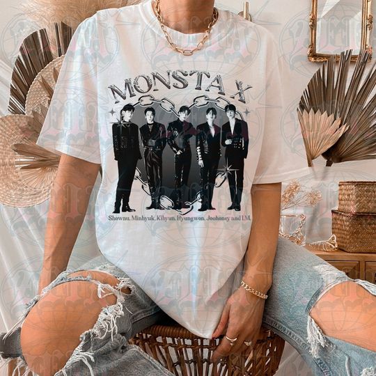 Monsta X T-shirt - Monsta X Shirt - Kpop Shirt - Kpop Merch