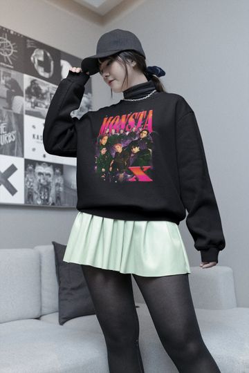 Monsta X Sweatshirt - Kpop Sweatshirt - Kpop Merch