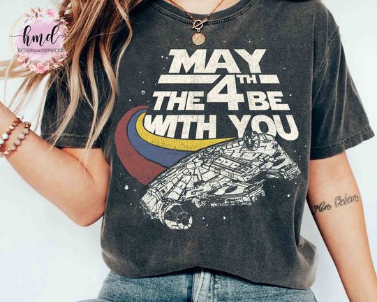 May the 4th Be With You Millennium Falcon Ship Three