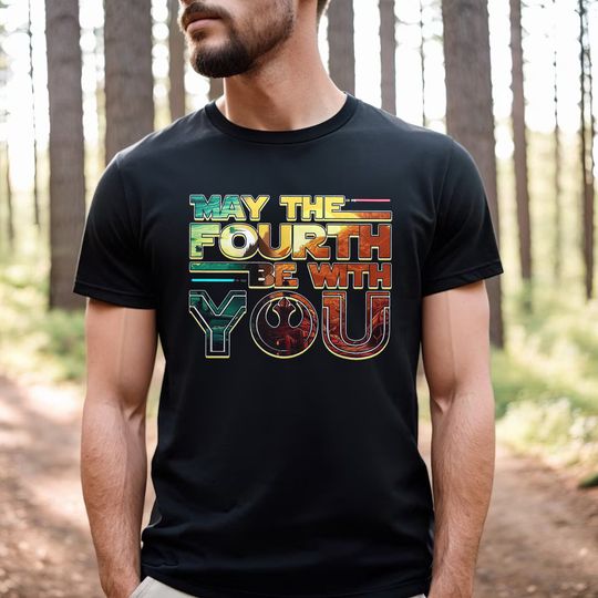 Retro May The Fourth Be With You Shirt, Galaxy Wars Day