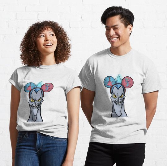 Hades Mickey Ears Classic T-Shirt, Family Birthday Gift