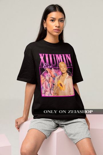 Exo Xiumin Retro Classic T-shirt - Kpop Bootleg Shirt - Kpop Merch - Kpop  Gift for her or him - Exo Shirt