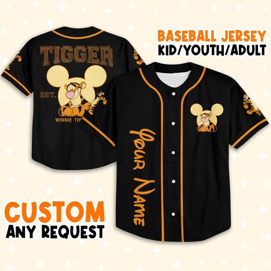 Discover Personalize Winnie The Pooh Tigger Custom Kids