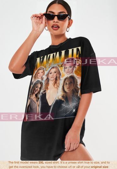NATALIE DORMER Retro Shirt, Natalie Dormer Merch, Natalie Dormer Vintage Cressida, Natalie Dormer Fan, Natalie Dormer Homage 90s Sweater