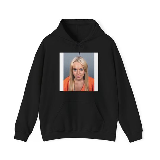 Lindsay Lohan Mugshot Hoodie