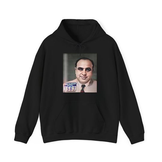 Al Capone Mugshot Hoodie