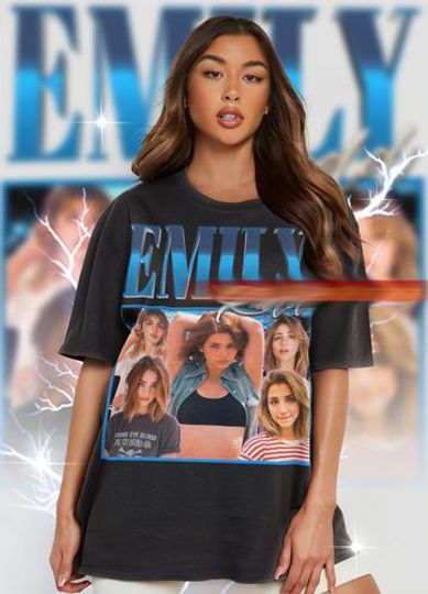 EMILY RUDD Vintage Shirt, Emily Rudd Homage Tshirt, Emily Rudd Fan Tees, Emily Rudd Retro , Emily Rudd Merch Gift, Emily Rudd Movie