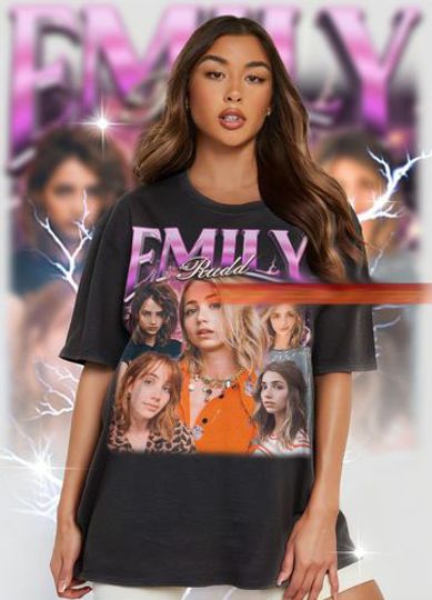 EMILY RUDD Vintage Shirt, Emily Rudd Homage Tshirt, Emily Rudd Fan Tees, Emily Rudd Retro , Emily Rudd Merch Gift, Emily Rudd Movie