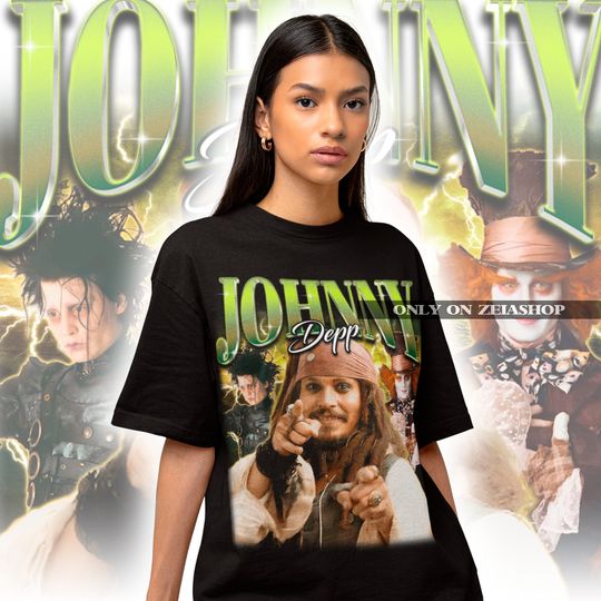 Johnny Depp Retro Shirt  - Justice Johnny Depp - Pirate Johnny Depp - RottenBorn Lawyer