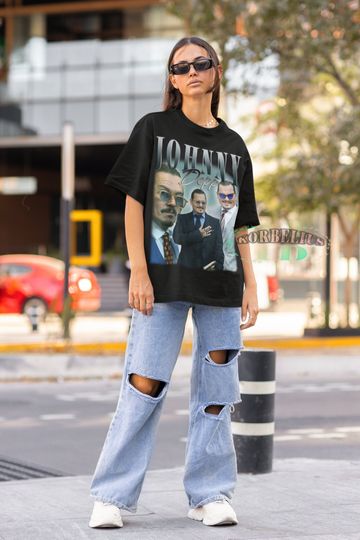Johnny Depp Shirt, Johnny Depp Vintage 90s' Shirt, Johnny Depp T-shirt, Johnny Depp Merch Shirt, Johnny Depp Sweatshirt